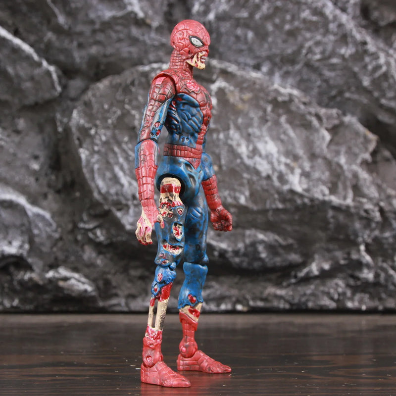 Zombie Captain America & Spider-Man 7" Action Figures