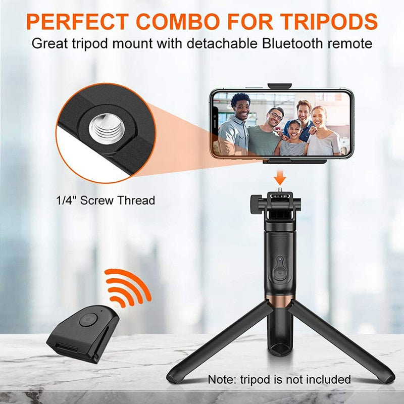 Ulanzi CapGrip Wireless Bluetooth Smartphone Selfie Booster Handle Grip Phone Stabilizer Stand Holder Shutter Release 1/4 Screw ShakLabs Store