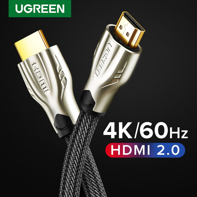 UGREEN HDMI-Compatible Cable 4K/60Hz for Xiaomi Mi Box HD 2.0 Audio Cable Switch Splitter for Tv Box PS4 HDMI-Compatible Cable ShakLabs Store