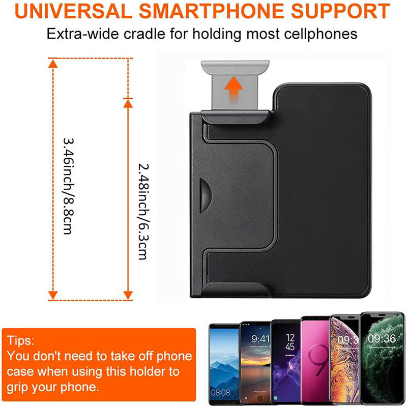 Ulanzi CapGrip Wireless Bluetooth Smartphone Selfie Booster Handle Grip Phone Stabilizer Stand Holder Shutter Release 1/4 Screw ShakLabs Store