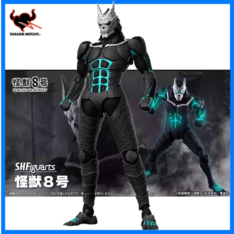 Original Anime Kaiju No. 8 S.H.F.iguarts TAMASHI Toys for Children PVC Action Figure Collector Doll 19cm