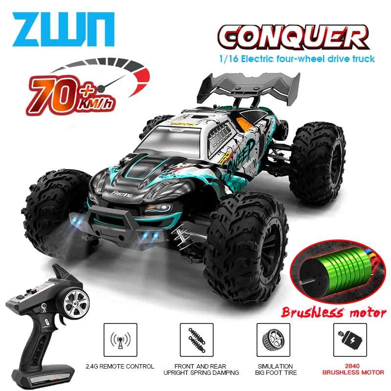 Unleash Extreme Off-Roading Adventures with the ZWN 1:16 RC Car