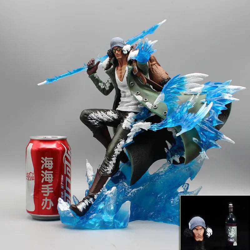 The Icy Grip of Aokiji Kuzan with this Electrifying 30cm One Piece Action Figure