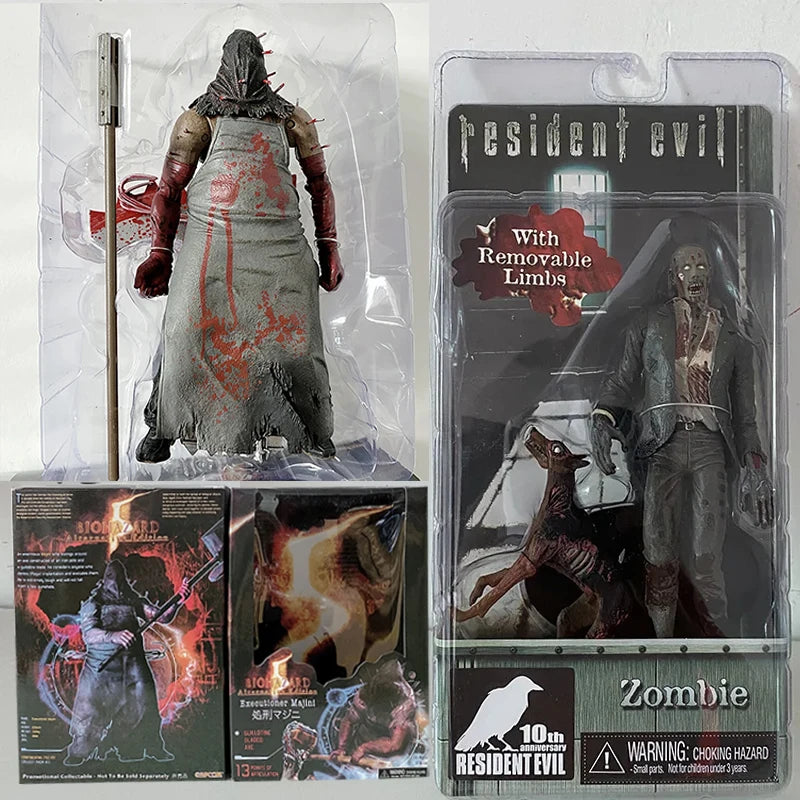 NECA Resident Evil: Hunk & Majini Action Figures