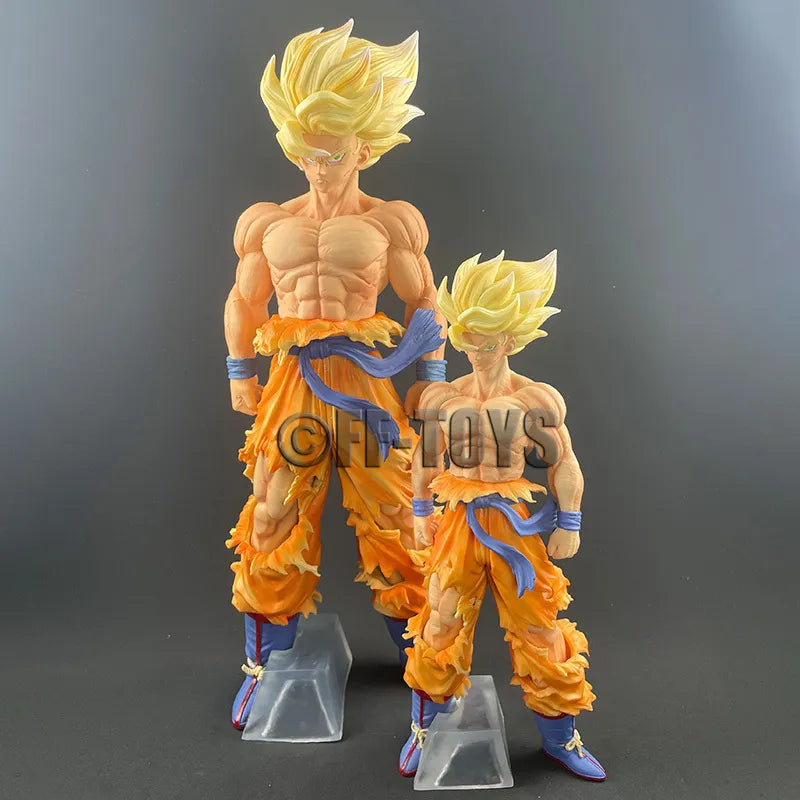 Super Saiyan Goku Statue 28-43cm - DBZ Namek Figure Mastery