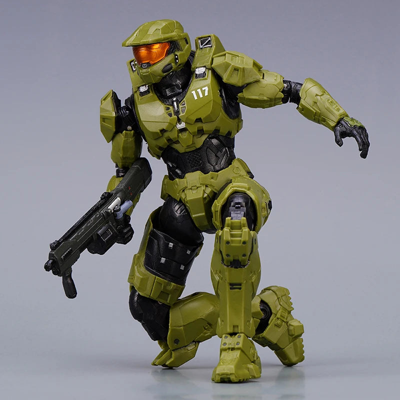 Unleash the Spartan Spirit! Halo Infinite Master Chief Action Figure (18cm/7.1inch)