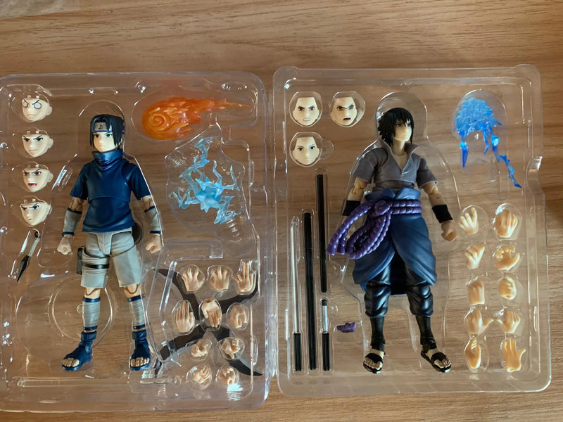 Original S.H.Figuarts SHF Naruto Shippuden Sasuke Kakashi Sakura Uchiha Madara Anime Action Figure Model Movable Dolls Toy Gift