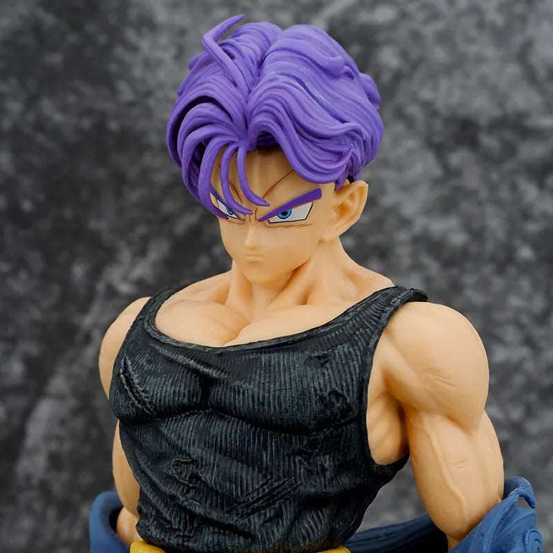 Unleash the Super Saiyan Fury! Anime Dragon Ball Z Super Saiyan Trunks Action Figure