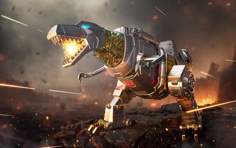 Robosen Grimlock Flagship Edition - Smart Dinobot Transformer with Voice Control