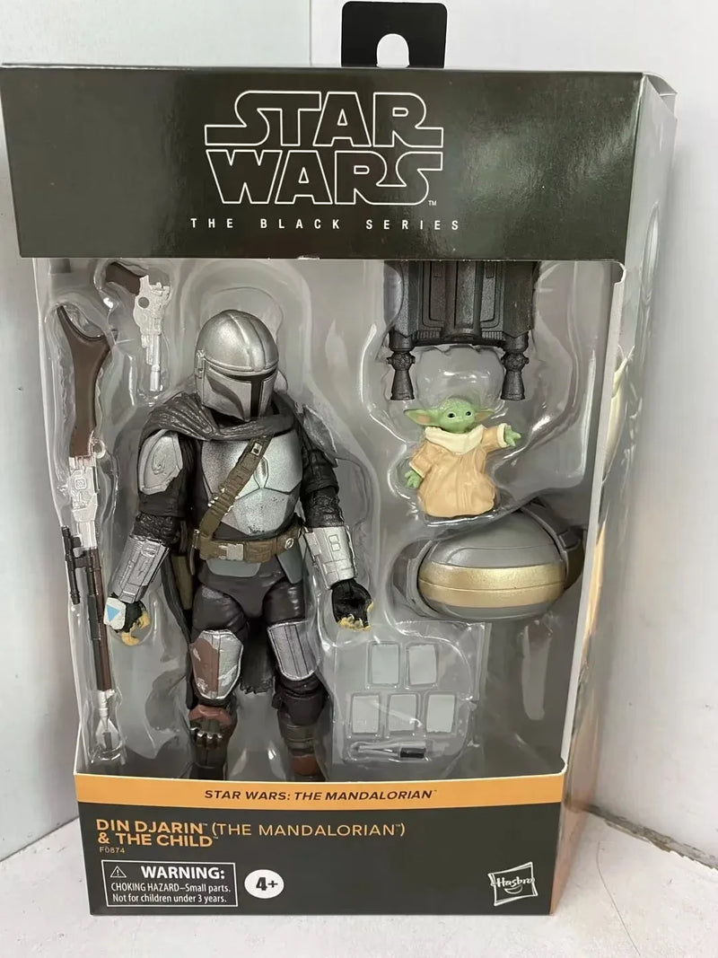 Star Wars Mandalorian & Baby Yoda Action Figure Set