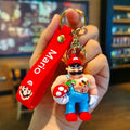 Super Mario Keychains - 10 Styles Cartoon Figure Pendants