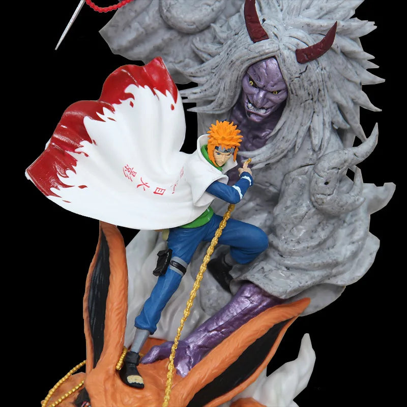 27cm Naruto Gk Namikaze Minato Hatake Kakashi PVC Action Figure Anime Figure Model Toys Ornament Collection Doll Gift