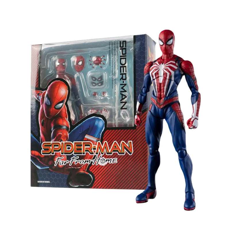 Spider Man PS4 Peter Parker Figure - Marvel Legends Collectible