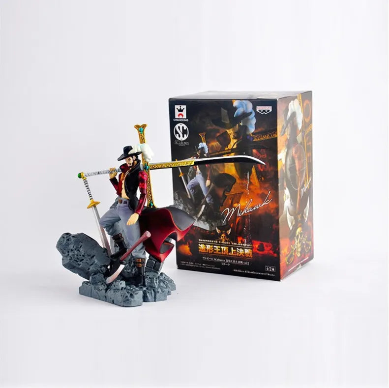 Unleash the Hawkeye's Might with this Captivating Dracule Mihawk Action Figure