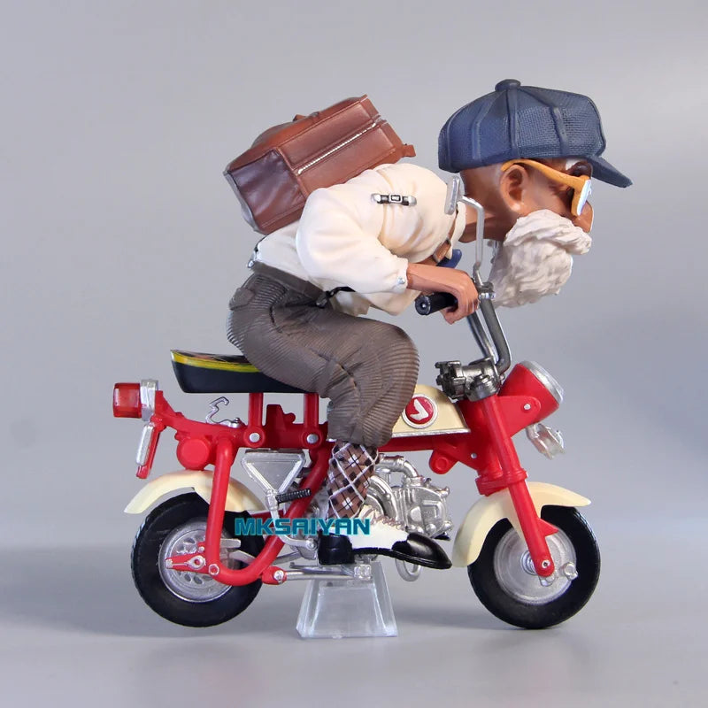 Son Goku & Master Roshi Figure - DBZ Motorcycle Model