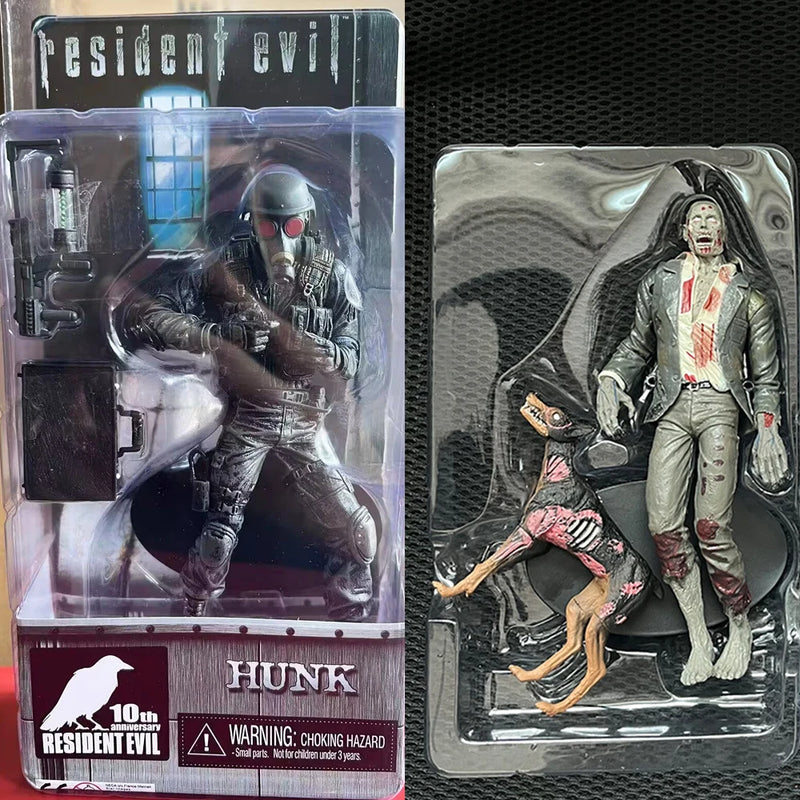 NECA Resident Evil: Hunk,Zombie and Dog