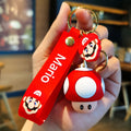 Super Mario Keychains - 10 Styles Cartoon Figure Pendants