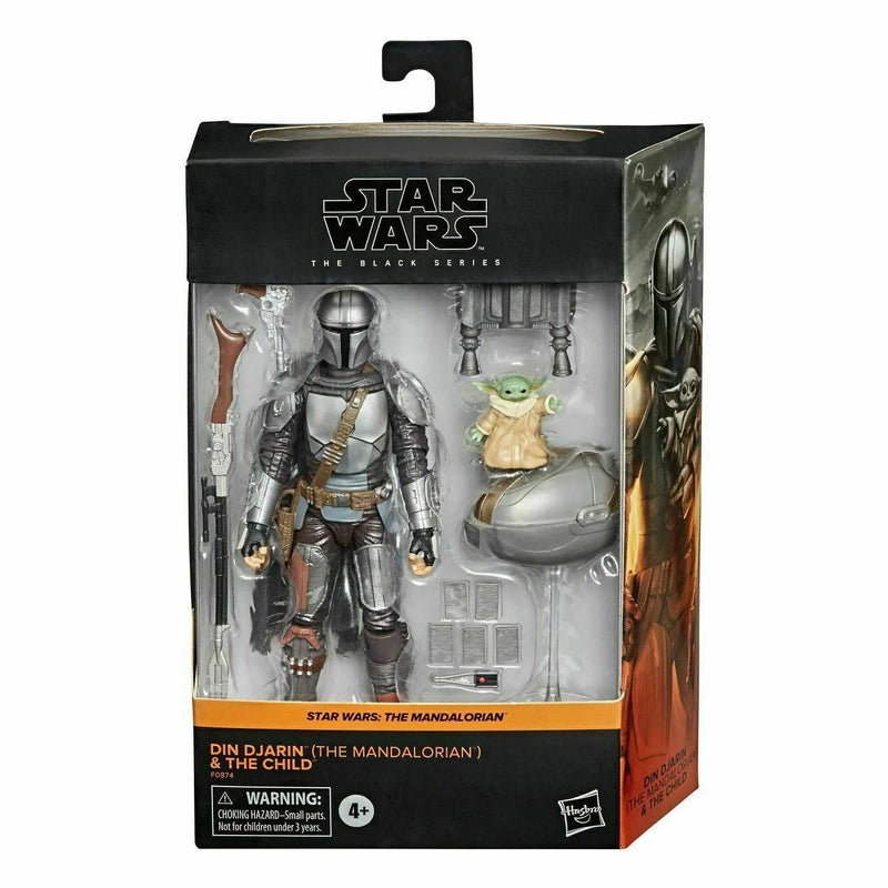 Star Wars Mandalorian & Baby Yoda Action Figure Set