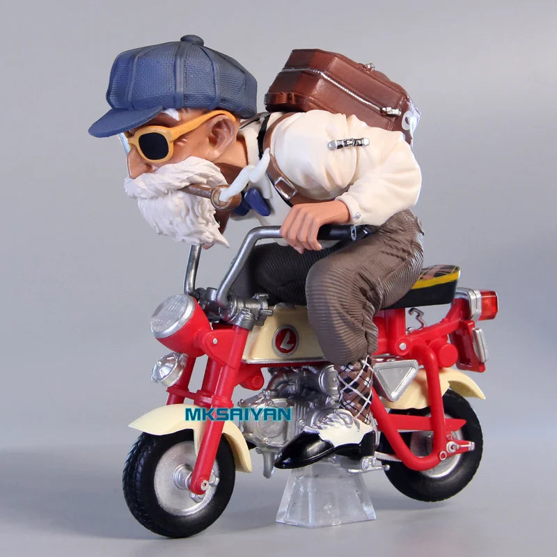 Son Goku & Master Roshi Figure - DBZ Motorcycle Model