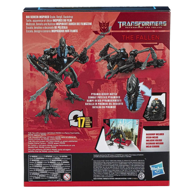 Unleash Epic Battles! Transformers Studio Series The Fallen Statue