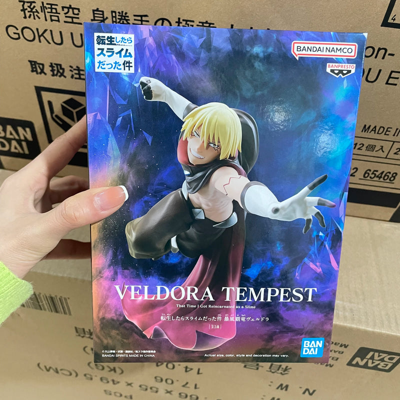 Original That Time I Got Reincarnated As A Slime Anime Veldla Tem Action Figure Figurine PVC Model Banpresto Birthday Gift 16CM