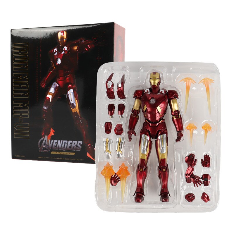 SHF Iron Man MK7: The Ultimate Action Figure for Marvel Fans ShakLabs Store