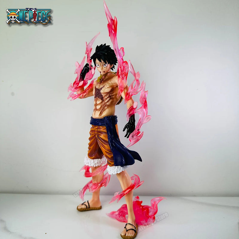 One Piece: Monkey D. Luffy - Haki-Infused Power Action Figure (22cm)