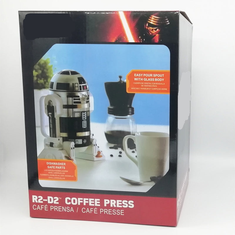 R2D2 Robot Shape Coffee Maker 960ML  Milk Cup Set ShakLabs Store