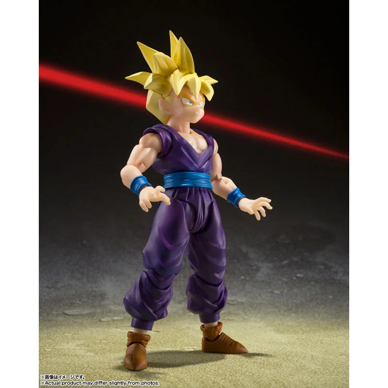 Original BANDAI S.H.Figuarts Super Saiyan Son Gohan The Warrior Who Surpassed Goku Dragon Ball Z In Stock Anime Model Toys