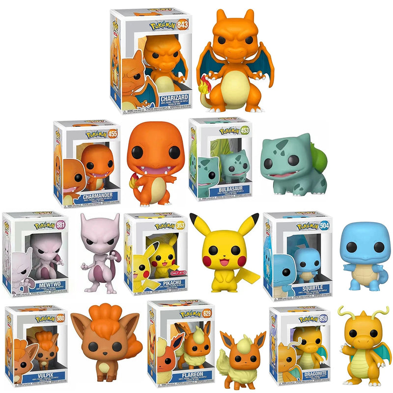 Pokemon FUNKO POP: Charizard & Pikachu Figures