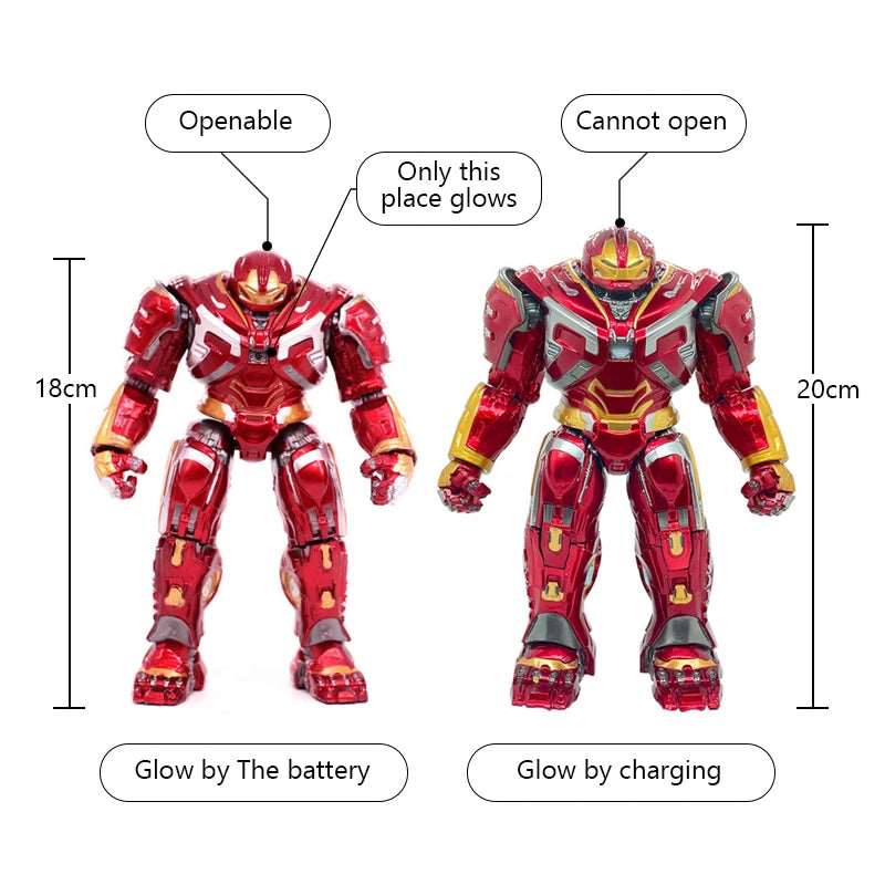 Unleash the Power of Iron Man Hulkbuster with this Collectible Action Figure