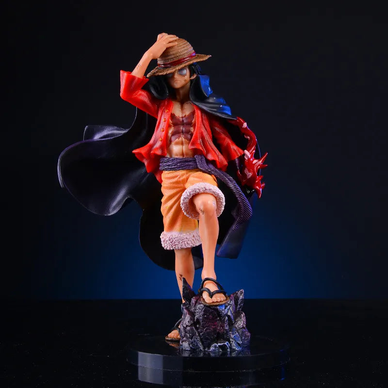 Unleash the Unwavering Spirit of Monkey D. Luffy with this Dynamic One Piece Action Figure