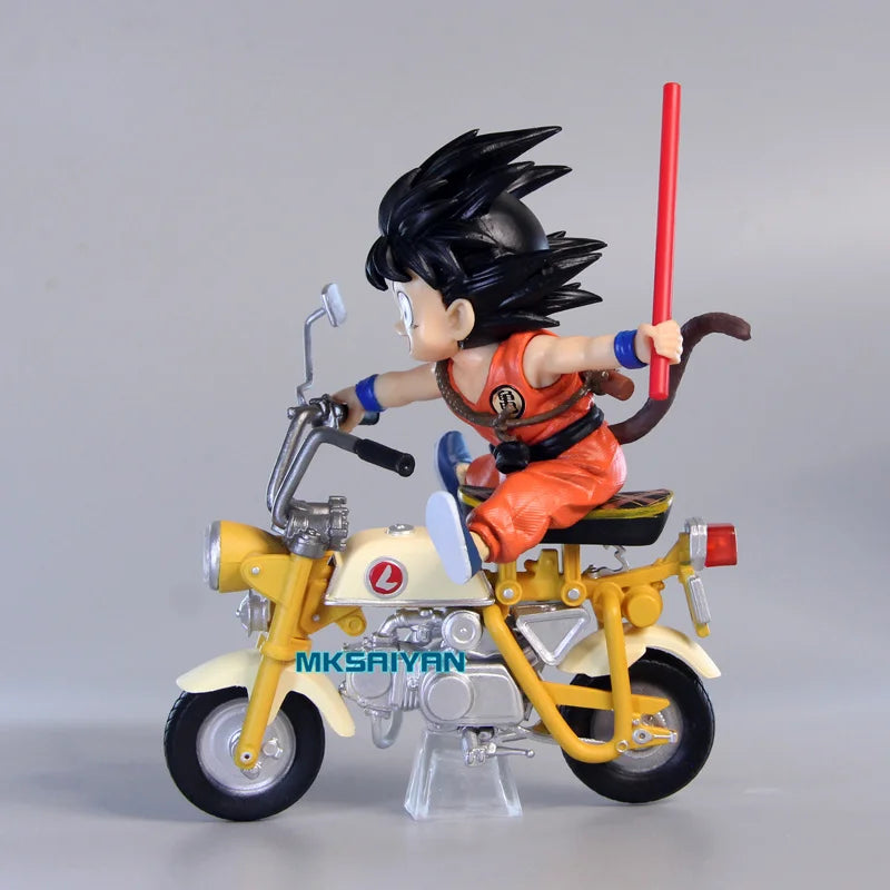 Son Goku & Master Roshi Figure - DBZ Motorcycle Model