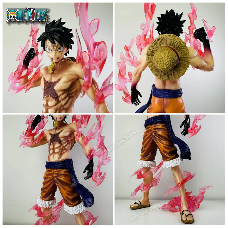 One Piece: Monkey D. Luffy - Haki-Infused Power Action Figure (22cm)