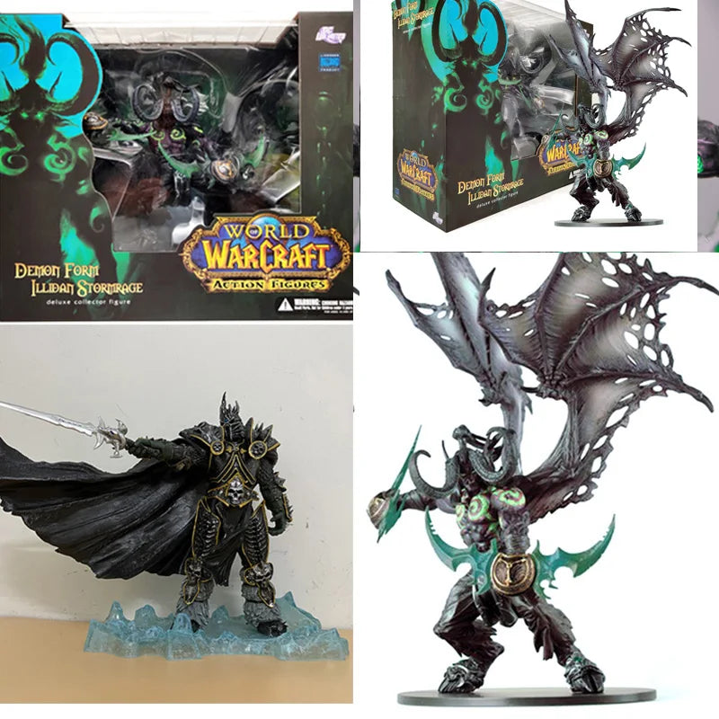 WOW Lich King & Demon Hunter Collectible Figures