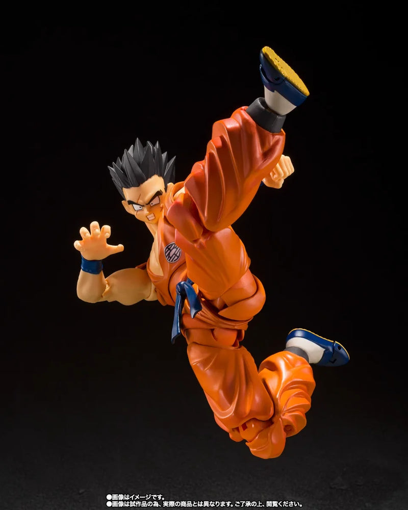 Original S.H.Figuarts Yamcha Dragon Ball Z Anime Figure Toys SHF Earth's Foremost Warrior Tamashi PVC Model Kids Gift