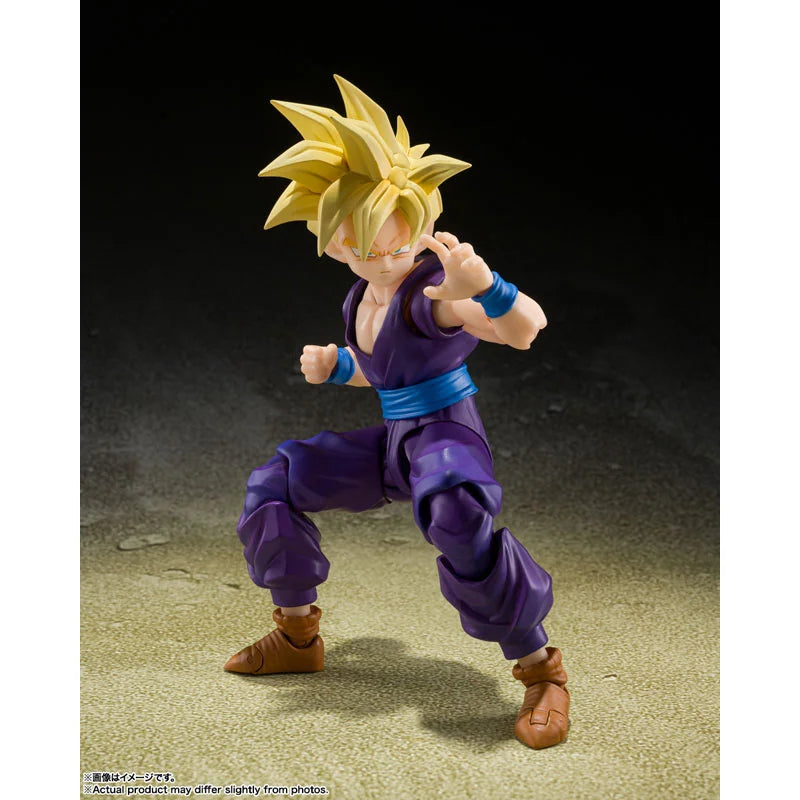 Original BANDAI S.H.Figuarts Super Saiyan Son Gohan The Warrior Who Surpassed Goku Dragon Ball Z In Stock Anime Model Toys