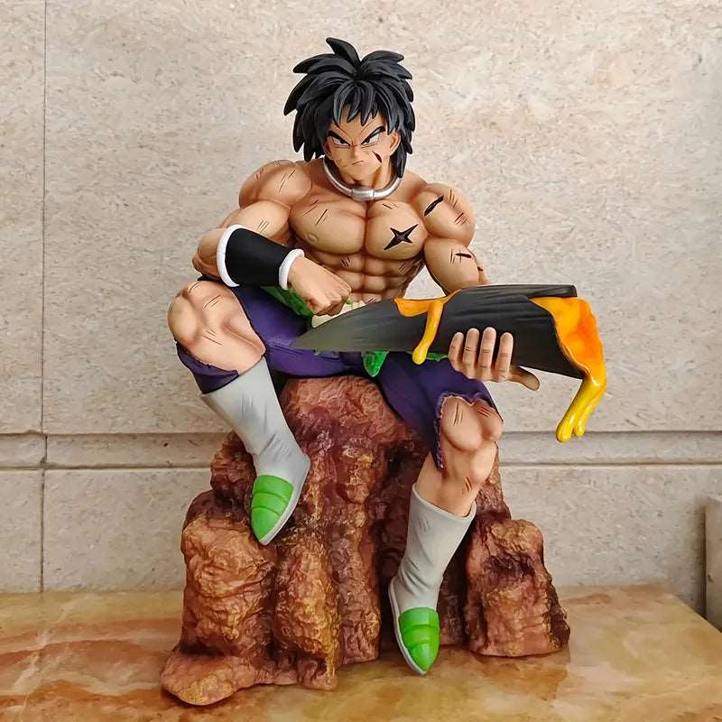 Unleash the Wrath of Broly with this Imposing 24cm Dragon Ball Action Figure