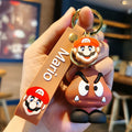 Super Mario Keychains - 10 Styles Cartoon Figure Pendants