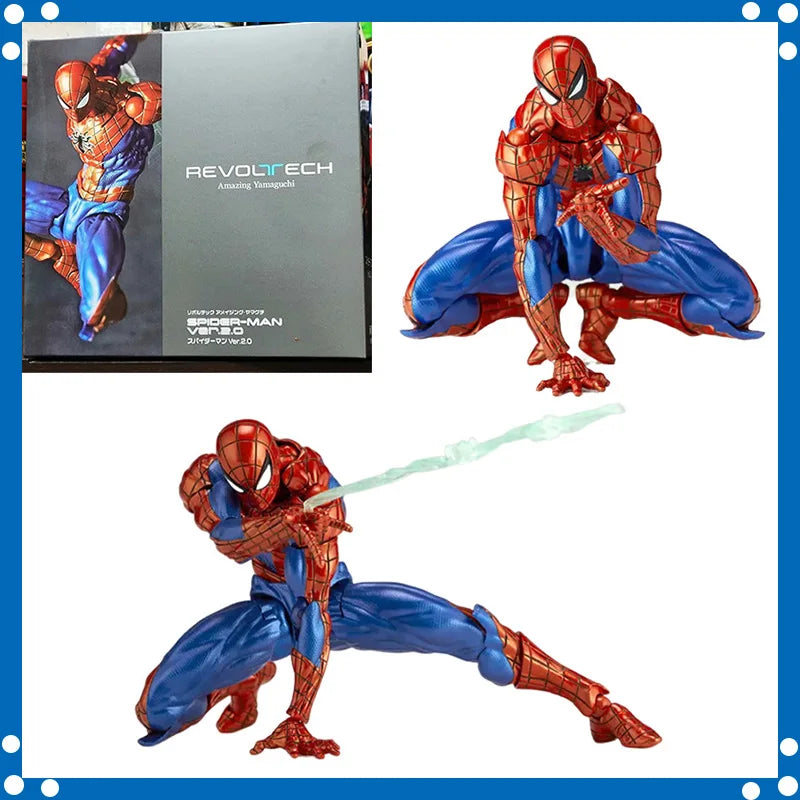 Revoltech Spider-Man Ver.2.0 Super Hero Anime Figure