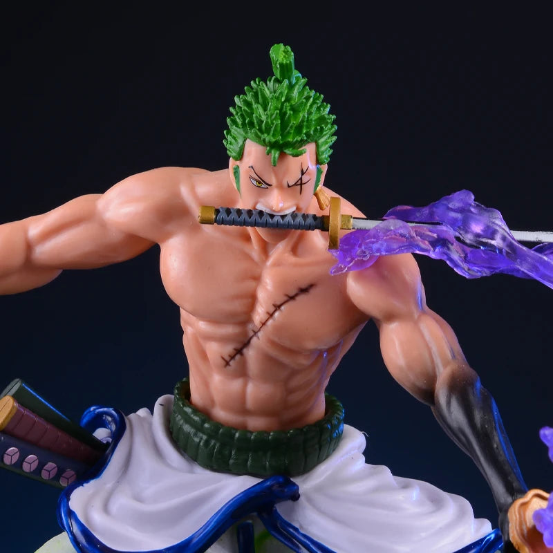 One Piece: Roronoa Zoro - Three-Sword Style PVC Action Figure (20cm)