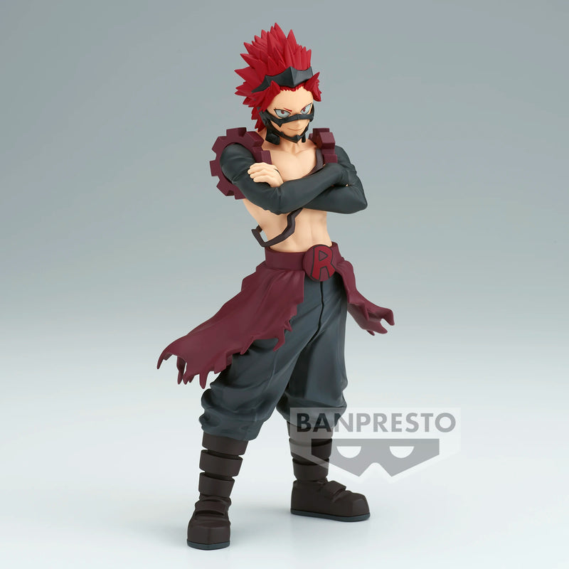 Original Anime Figure My Hero Academia Kirishima Eijiro 2.0 AOH PVC Action Figure Collector The Amazing Heroes Banpresto Toys