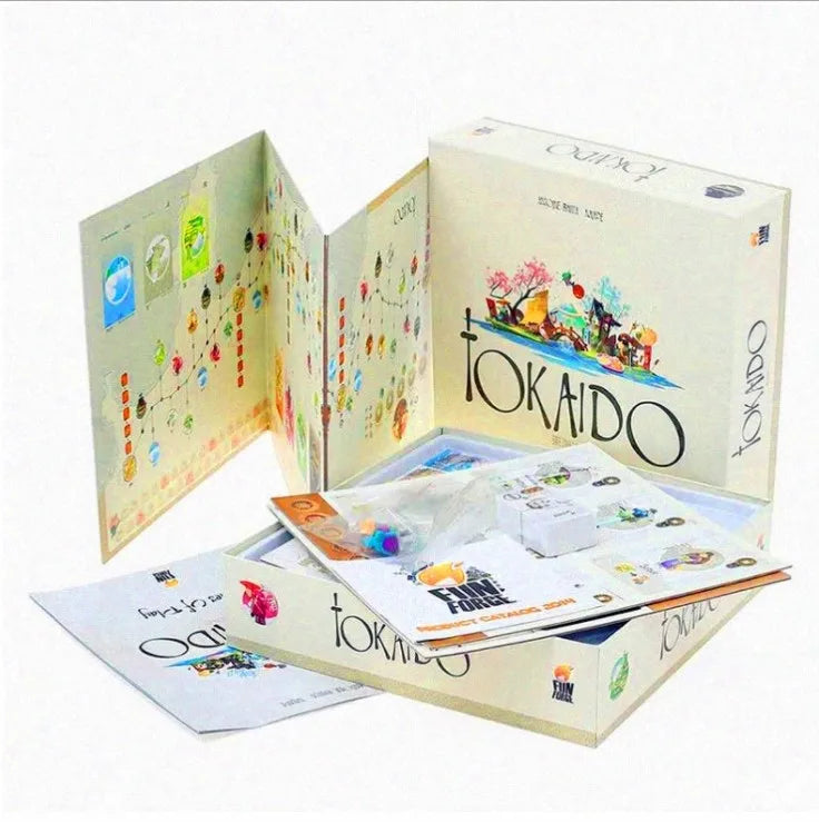 TOKAIDO Base Board Game 100% Complete Clean Funforge 2012