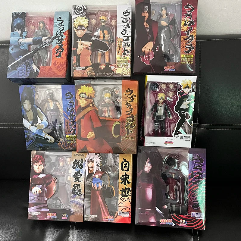 Shfiguarts Naruto Boruto Uzumaki Action Figure Anime Naruto Next Generations Uzumaki Boruto Figure SHF Model Gift Toys Doll