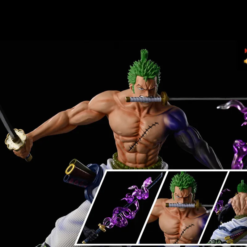 One Piece: Roronoa Zoro - Three-Sword Style PVC Action Figure (20cm)