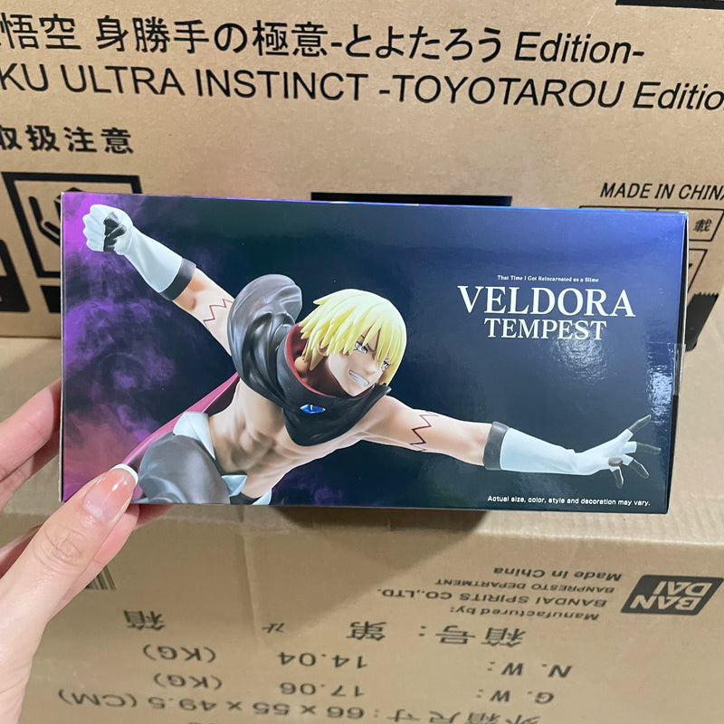 Original That Time I Got Reincarnated As A Slime Anime Veldla Tem Action Figure Figurine PVC Model Banpresto Birthday Gift 16CM