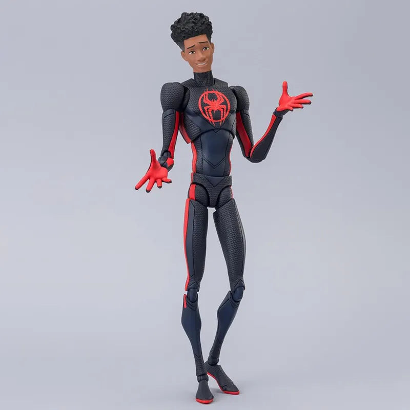 SHF Spider-Verse Miles Morales & Gwen Stacy Figures