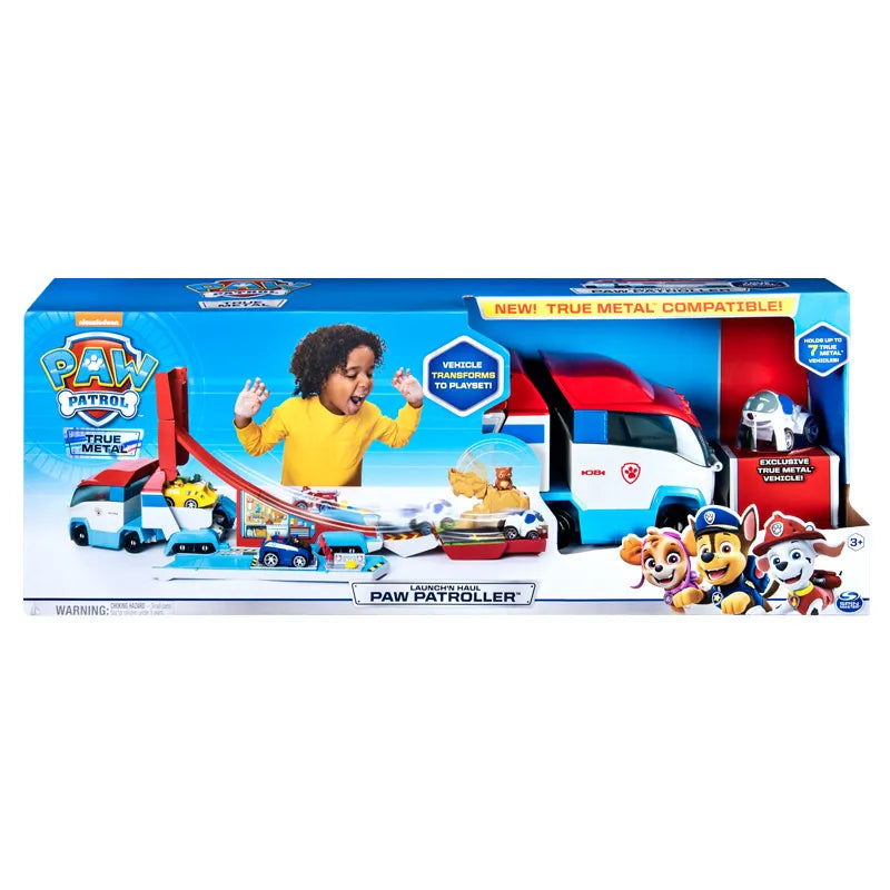 PAW Patrol Launch’N Haul Track Set - Transforming Toy for Kids