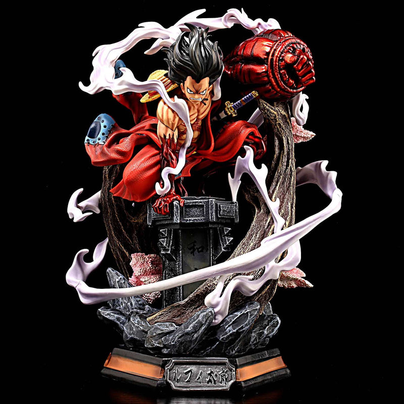 Unleash the Power of Gear 4 with the One Piece Luffy Anime Figure - A Must-Have Collectible for Straw Hat Pirates Fans ShakLabs Store