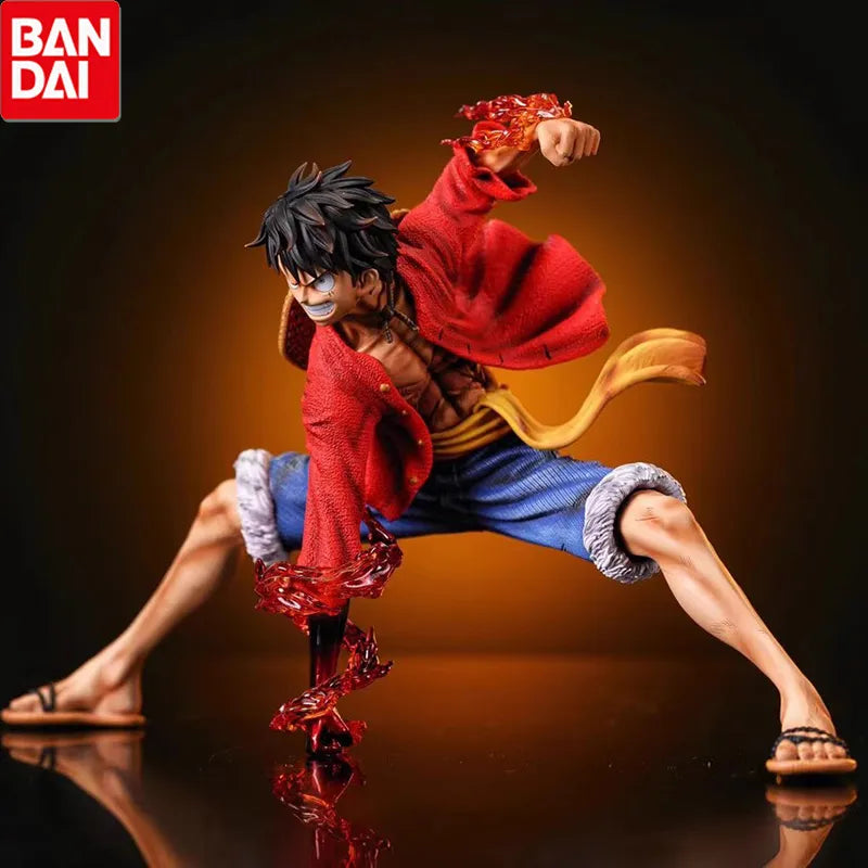 Unleash the Power of the Straw Hat Pirate Captain with the 18cm One Piece Luffy Figures Monkey D. Luffy Battle Style ShakLabs Store